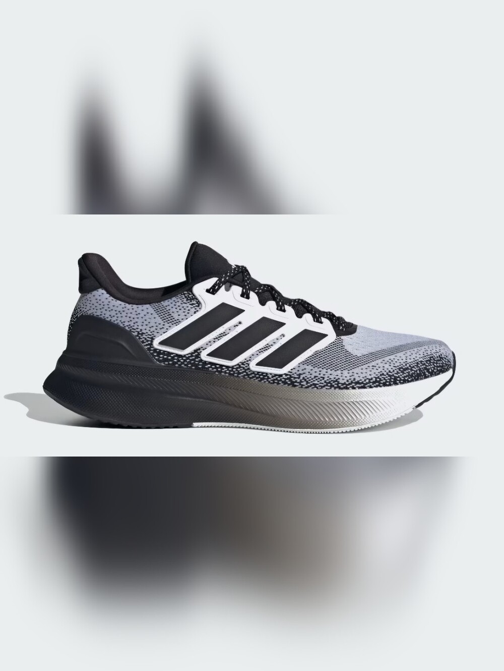 adidas Men's Black and Gray Athletic Running Shoes